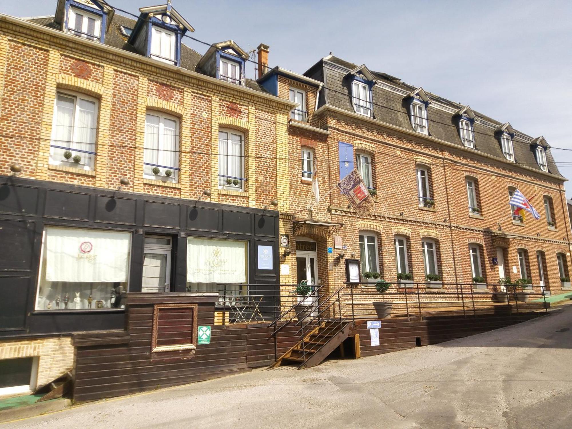 Ault - Villa Aultia Hotel - Baie De Somme Bagian luar foto